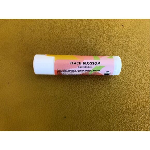 5/$15 SALE Brand New Lasting Smiles Peach Blossom Organic Lip Balm - Picture 4 of 4
